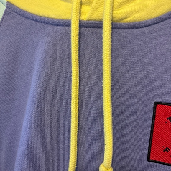 Teddy Fresh Yellow and Purple Hoodie - Picture 5 of 5